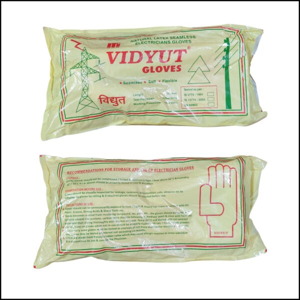 Electric Insulating High Voltage Gloves - 11Kv