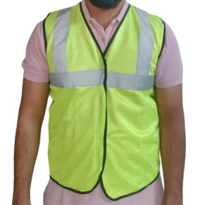 90 gsm high visibility safety vests jackets
